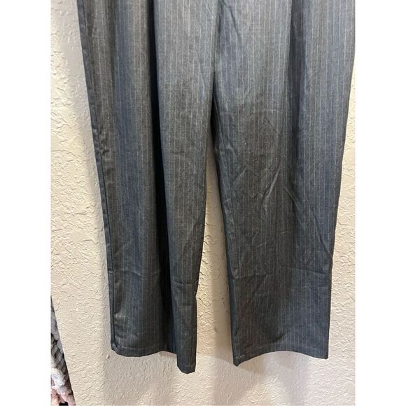 Wild Fable Grey Striped Dress Pants Woman’s Size 16 - Picture 2 of 9